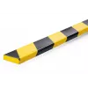 Durable S10 kabelių apsauga, PVC, juoda/geltona, plokščia, 1000 mm, 40 mm