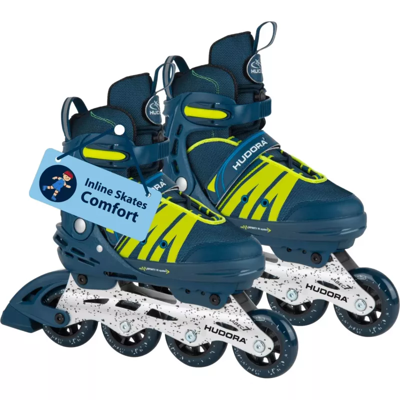 HUDORA Inline Skates Comfort dydis 29-34 (mėlyna/geltona)