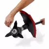 EINHELL Professional GP-BC 36/430 Li P BL-Solo belaidė žoliapjovė, 36V (2x18V), bešepetėlis variklis, 43 cm pjovimo plotis, raudona/juoda, be akumuliatoriaus ir įkroviklio