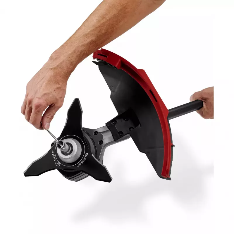 EINHELL Professional GP-BC 36/430 Li P BL-Solo belaidė žoliapjovė, 36V (2x18V), bešepetėlis variklis, 43 cm pjovimo plotis, raudona/juoda, be akumuliatoriaus ir įkroviklio