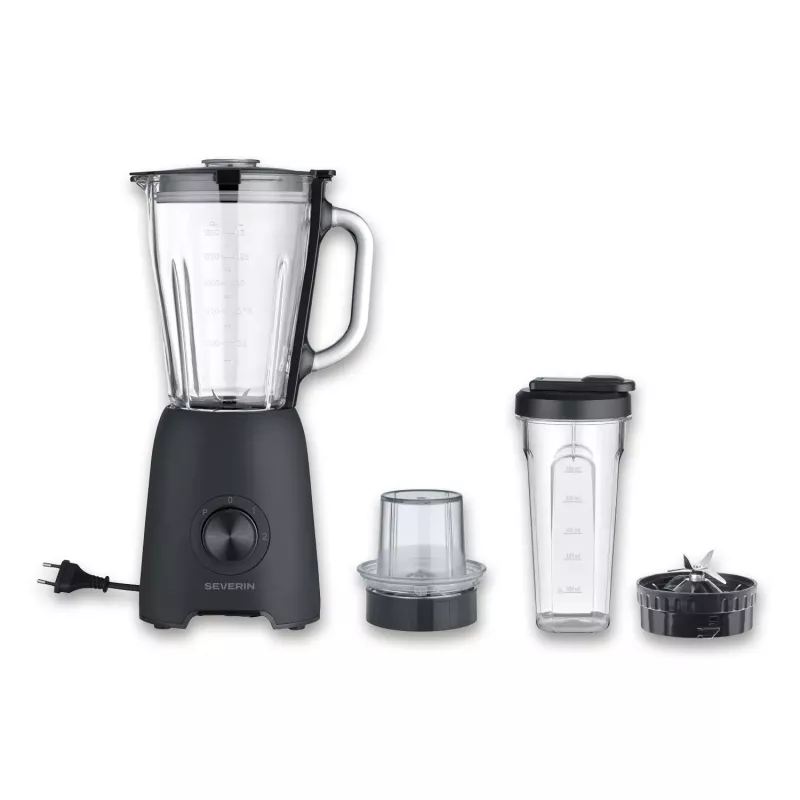 SEVERIN SM 3724 Automatic Milk Frother & Warmer, 500 W, Stainless Steel, Black