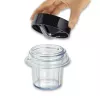 SEVERIN SM 3724 Automatic Milk Frother & Warmer, 500 W, Stainless Steel, Black