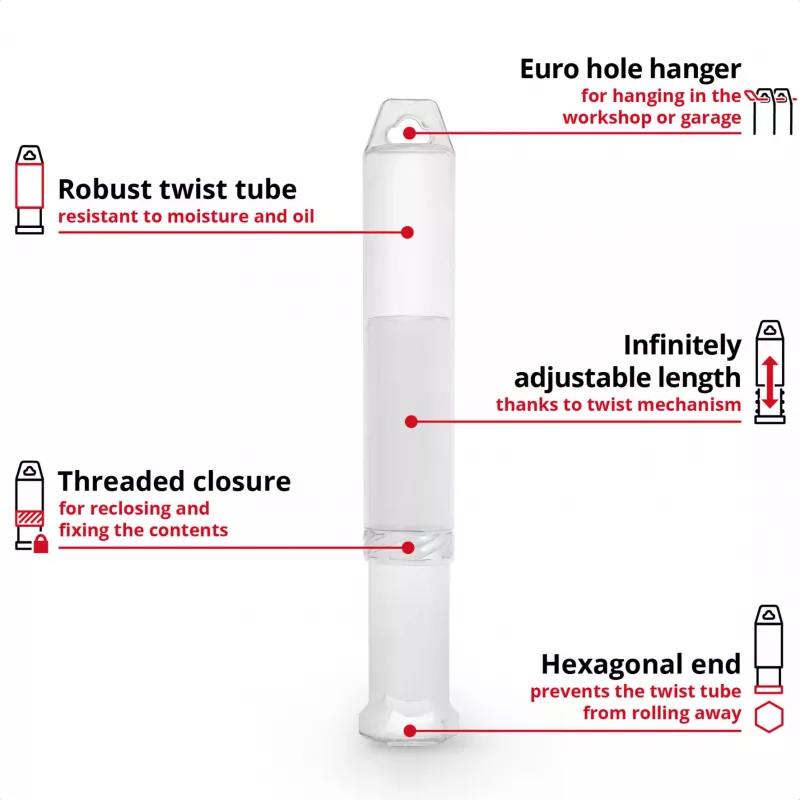EINHELL-KWB SDS-plus gręžtuvų plaktukinių grąžtų rinkinys, Ø 6-14 mm (7 vnt., 210 mm)
