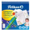 Pelikan 811231 Spalvinimo rinkinys, 15 puslapių, berniukams/mergaitėms, įtraukti spalvoti pieštukai, paveikslėlių rinkinys spalvinimui