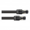 GoodConnections RNS® Cat.8.1 S/FTP Patch Cable, 0,5m, Juoda, LSZH, 40Gbit/s, 2000MHz
