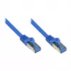GoodConnections RNS® Patch Cable su apsauginiu gaubteliu, Cat.6A, S/FTP, PiMF, be halogenų, 500MHz, mėlyna, 2m