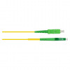 Good Connections OS2 Simplex Fiber Optic Patch Cable LC/SC SM 9/125 1m Yellow
