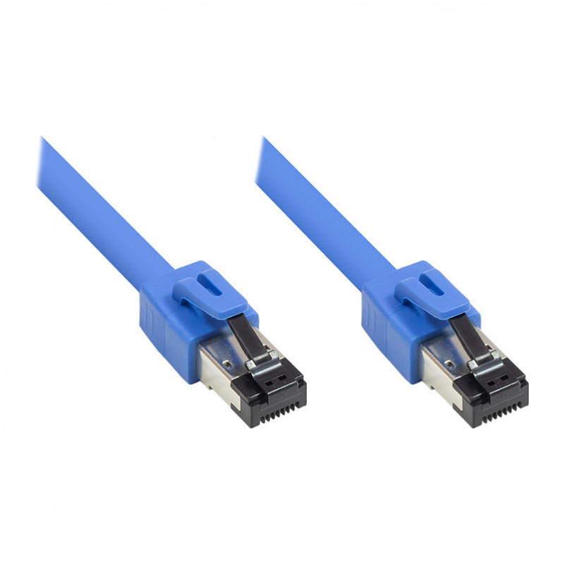 GoodConnections RNS® Cat.8.1 S/FTP PiMF LSZH Patch Cable 1,5 m mėlyna