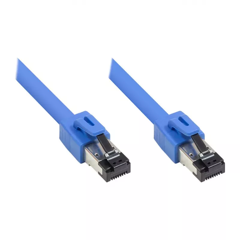 GoodConnections RNS® Cat.8.1 S/FTP PiMF LSZH Patch Cable 1,5 m mėlyna