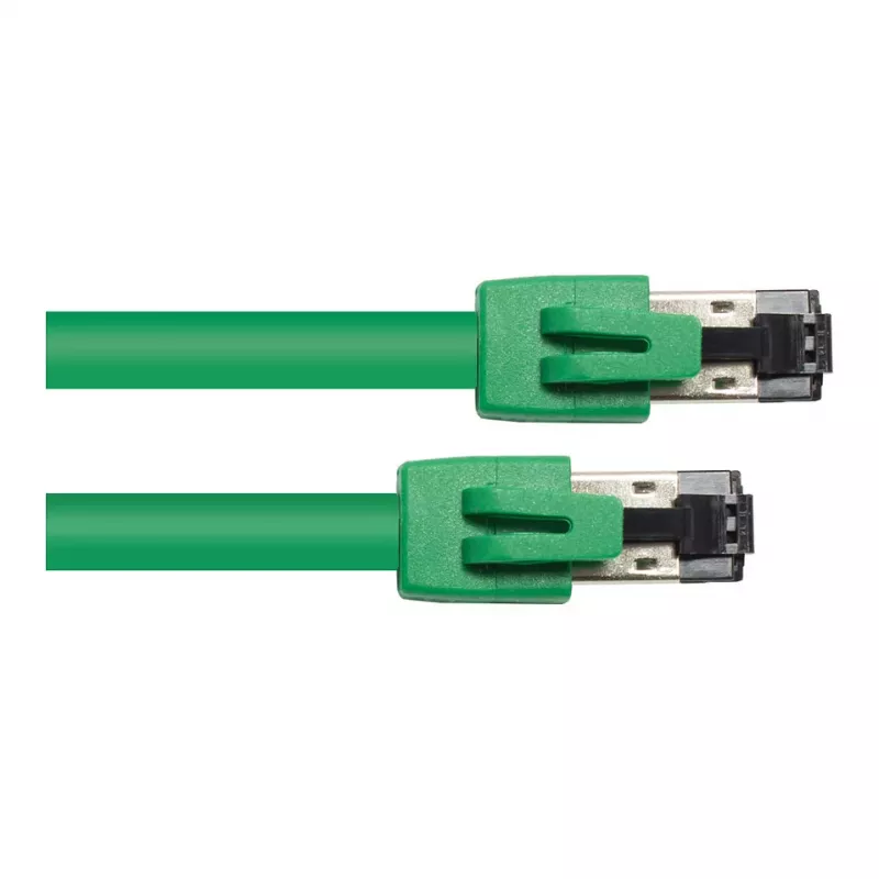 GoodConnections RNS® Patch Cable Cat. 8.1, S/FTP, PiMF, LSZH, 2000MHz, 40Gbit/s, Green, 2m
