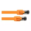 GoodConnections RNS® Cat.8.1 S/FTP Patch Cable, LSZH, 2000MHz, 40Gbit/s, Orange, 1m