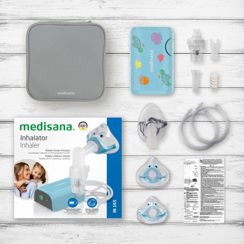 MEDISANA Inhalator IN 165 Compressor Nebulizer White/Blue