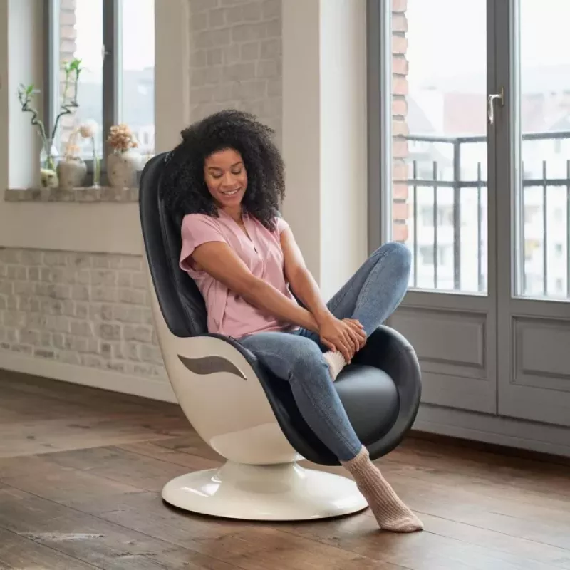 Medisana RS 660 Shiatsu masažinis kėdė su šildymu, juoda