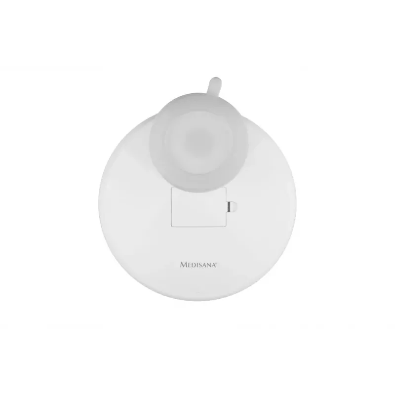 Medisana CM 850 LED kosmetinis veidrodis su 5x padidinimu, dienos šviesos baltais LED, jutikliniu jungikliu, 360° sukimu, sidabrinis