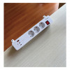 Equip Power Strip CEE 7/7 90° to 3x Schuko / 2x USB-C + USB-A, White, 1.5m