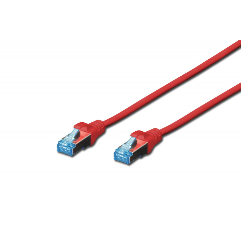 DIGITUS CAT 5e SF/UTP Patch Cable 0.5m Grey