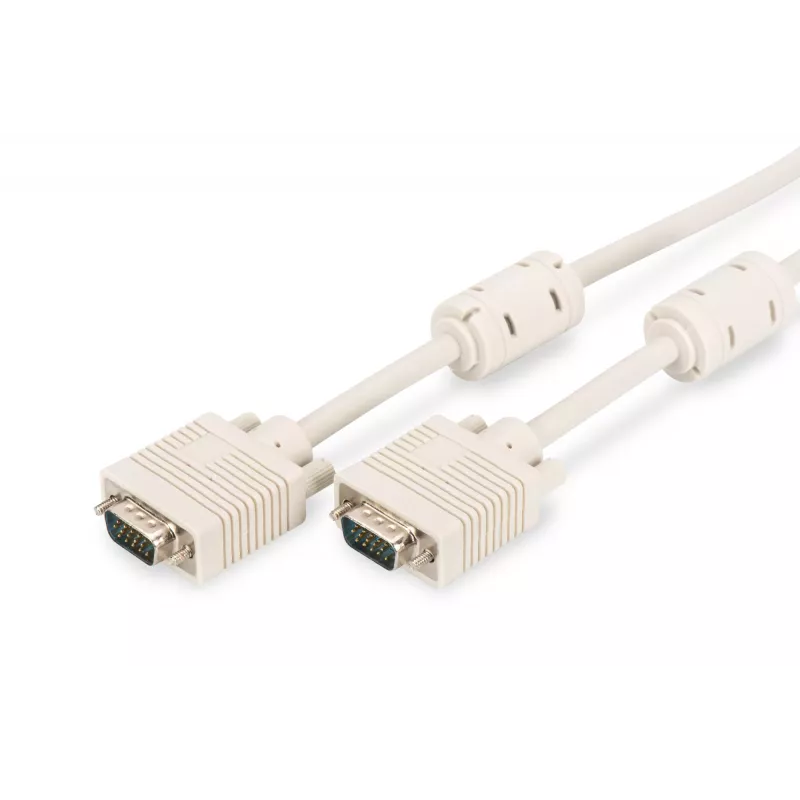 DIGITUS VGA Monitor Connection Cable 1.8 m Black
