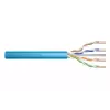 DIGITUS Cat.6A U/UTP B2ca AWG 23/1 LSOH 100m Blue Installation Cable