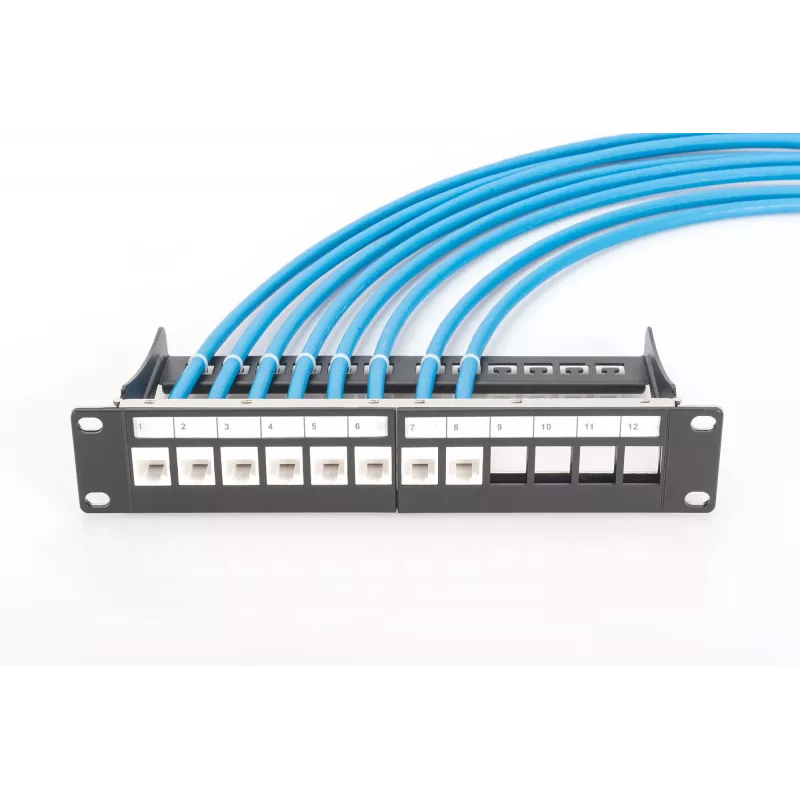 DIGITUS Cat.6A U/UTP B2ca AWG 23/1 LSOH 100m Blue Installation Cable