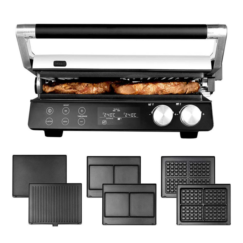 Gastroback 42423 Gourmet BBQ Advanced Smart elektrinis kontaktinis grilis 2000W