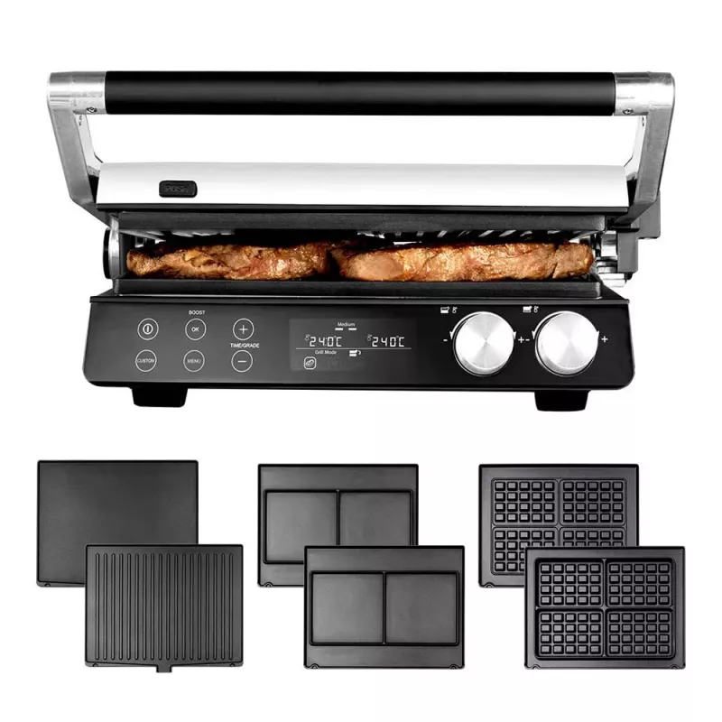 Gastroback 42423 Gourmet BBQ Advanced Smart elektrinis kontaktinis grilis 2000W