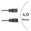 BACHMANN GST18i3 Power Extension Cable 4m Black
