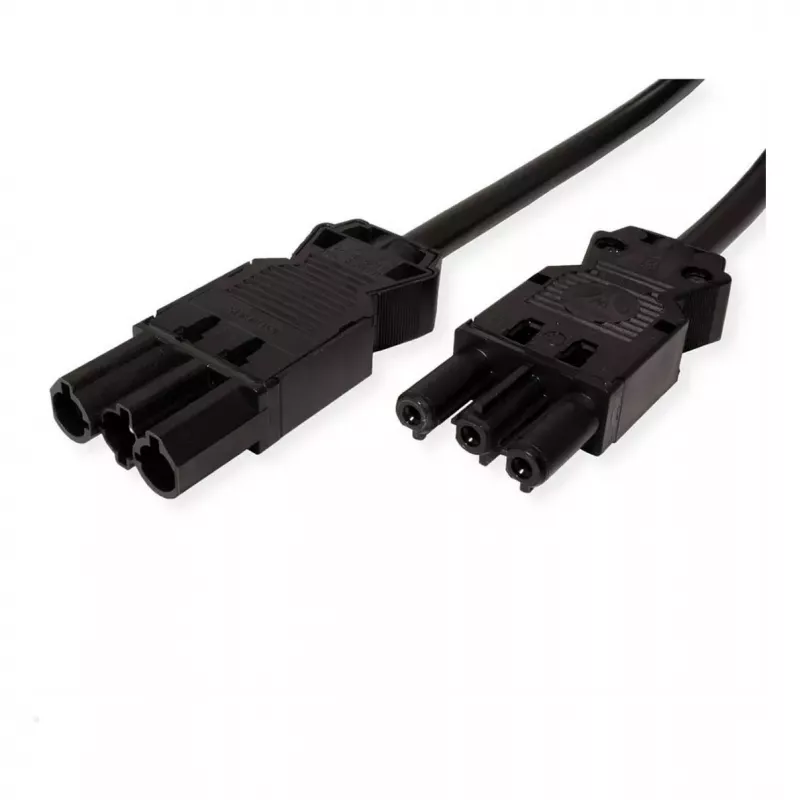 BACHMANN GST18i3 Power Extension Cable 4m Black