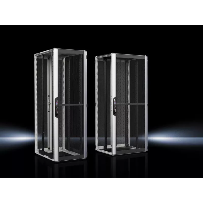 Rittal VX IT tinklo serverio stovo korpusas 42U 19 inch 800x1000x2000mm sidabrinis/juodas