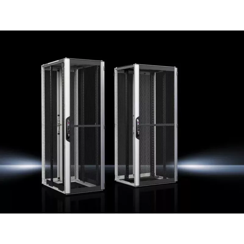 Rittal VX IT tinklo serverio stovo korpusas 42U 19 inch 800x1000x2000mm sidabrinis/juodas