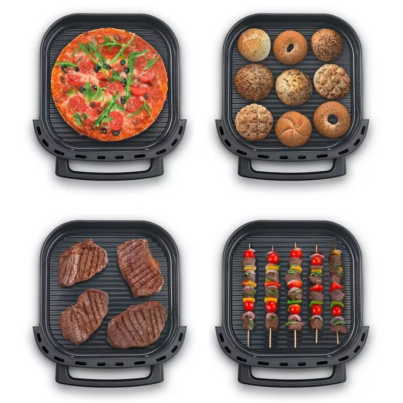 CASO Air Fryer AirFry & PizzaChef 2850 W 6 L Juoda