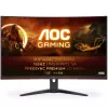AOC CQ32G2SE 31.5 inch lenktas QHD žaidimų monitorius, 165Hz, FreeSync Premium, VA, 1ms MPRT, DP/HDMI