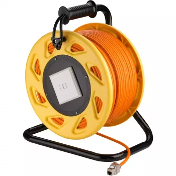 Goobay Portable RJ45 Cat 7A S/FTP Cable Reel 90m