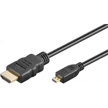 Goobay Ultra High-Speed HDMI Cable Micro-HDMI 8K 60 Hz 2 m Juoda