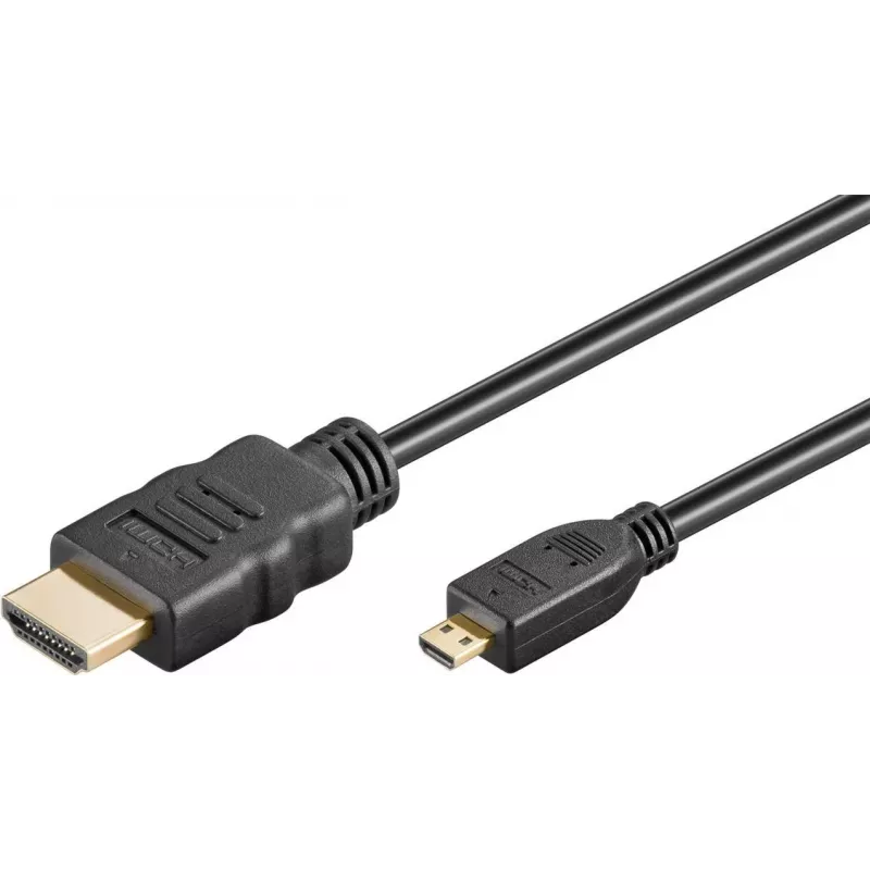 Goobay Ultra High-Speed HDMI Cable Micro-HDMI 8K 60 Hz 2 m Juoda