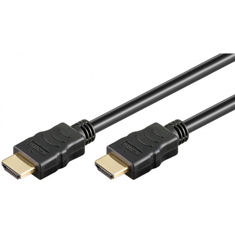Goobay HDMI High-Speed Cable with Ethernet | Soft | 0,5 m