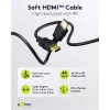 Goobay 80101 HDMI High-Speed Cable with Ethernet, 1 m, Black