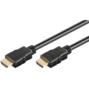 Goobay 80103 Soft HDMI High-Speed Cable with Ethernet 2 m Black