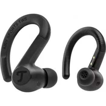 Teufel AIRY SPORTS TWS 2 True-Wireless In-Ear Bluetooth ausinės, naktinė juoda