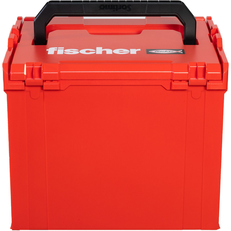 FISCHER L-BOXX FLB 374 Tuščia įrankių dėžė, raudona/juoda