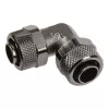 Adapter 90 laipsnių 13/10mm į 13/10mm - nikelio juodas