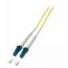 EFB-Elektronik ECOFIBER Simplex LC-LC Single-Mode Fiber Optic Patch Cable, G.657.A2, 0.5m, 2.0mm, Geltona, 9/125µm
