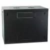 EFB 19 inch Wall Mount Enclosure 9U, Fixed, Single Section, RAL 9005, Depth 600 mm