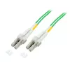 EFB Elektronik Patch Cable LC/PC to LC/PC Multimode OM3 Duplex 1 m Aqua LSZH
