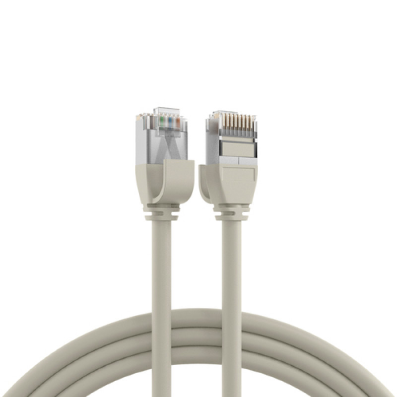 EFB Elektronik RJ45 Patch Cable Cat.6A U/FTP TPE 4mm Ultraflex Grey 5m