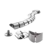 LogiLink KAB0064 vertikali ergonominė pelė, laidinė, USB, optinė, 800/1200/1600 DPI, 6 mygtukai, sidabrinė