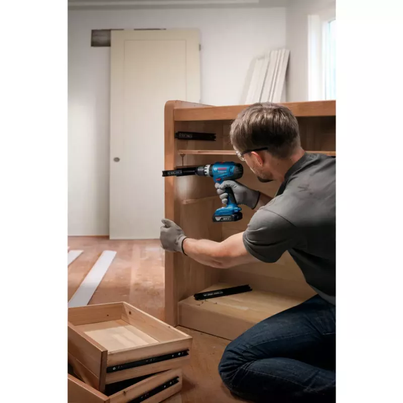 Bosch GSB 18V-25 Professional belaidis smūginis gręžtuvas/suktuvas, vienetinis paketas, 18 V, mėlyna/juoda, be akumuliatoriaus