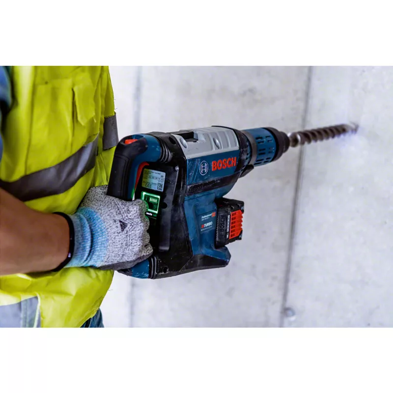BOSCH EXPERT Starter Set 18V, 2x EXBA 18V-150 + Įkroviklis EXAL18V-160 (Juoda, 2x Li-Ion akumuliatorius 15Ah, AMPShare Alliance)