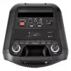 MEDION PE-1 Pure Party Speaker juoda - Bluetooth 5.0, 40W RMS, 2x 6,5 inch garsiakalbiai, karaokė, TWS, LED apšvietimas, Power Bank