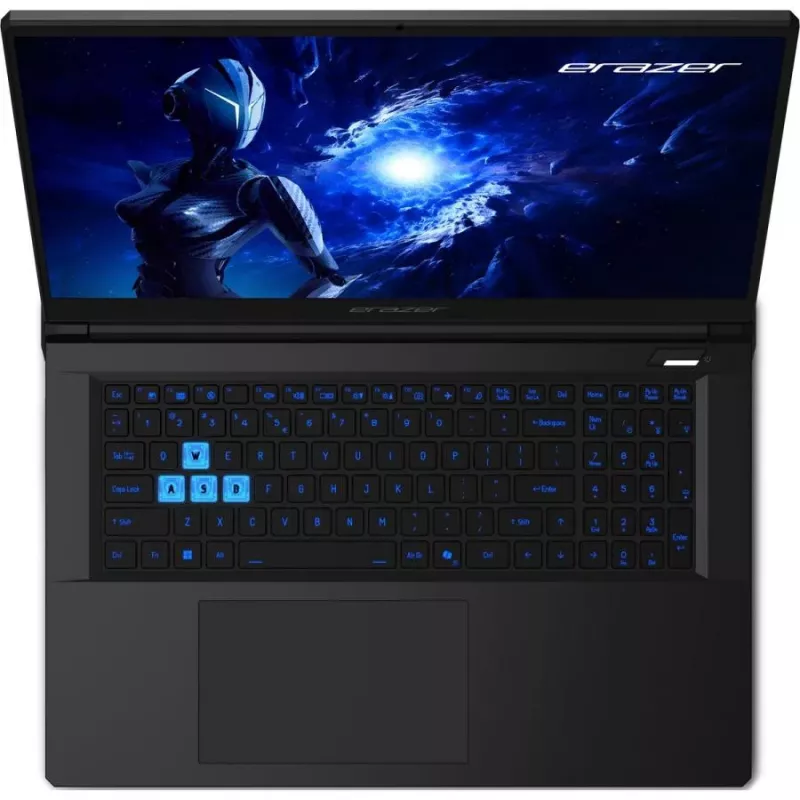 ERAZER Scout E17 E1 MD62759NL Nešiojamas žaidimų kompiuteris 17.3 inch Full HD 144Hz IPS, Intel Core i5-13420H, 16GB DDR5, 1TB NVMe SSD, NVIDIA GeForce RTX 4050 6GB, Wi-Fi 6, Windows 11 Home