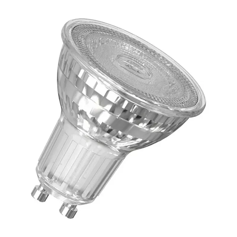 OSRAM PAR16 50 4.5W 827 GU10 LED Reflektorinė lempa, 350 lm, 1800-2700 K, Dim-to-Warm, reguliuojamo ryškumo